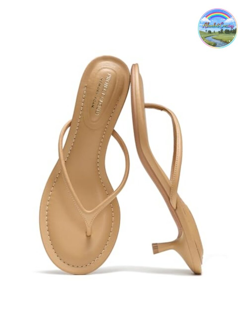 Genuine Leather Kitten Heels Strappy Open Toe Sandals Women's Fashion
